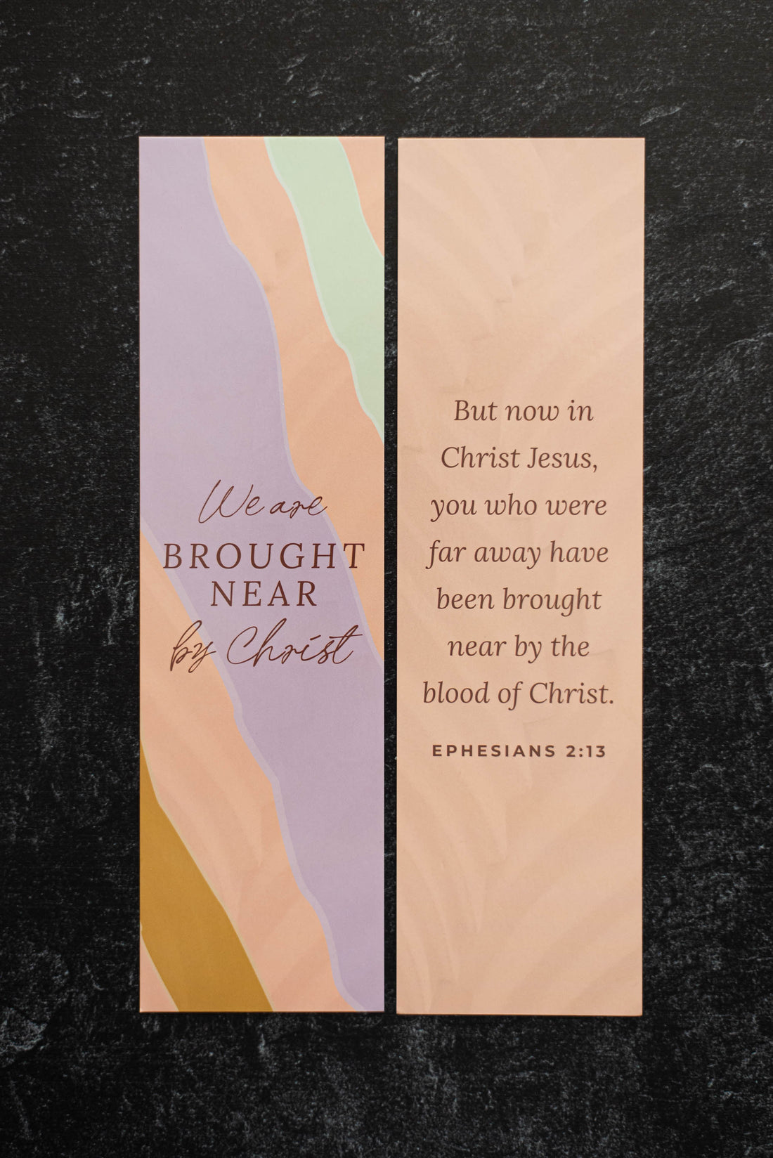 Scripture Memory Bookmark Set: Overcoming Anxiety by Meditating on the Character of Christ